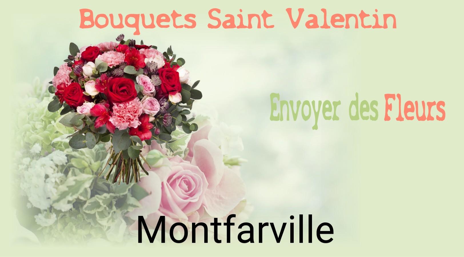 Roses de Saint-Valentin livrées à Montfarville